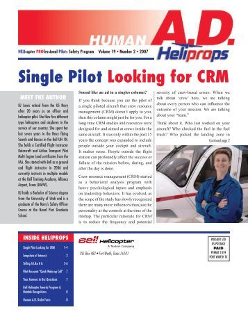 Dating a helicopter pilot