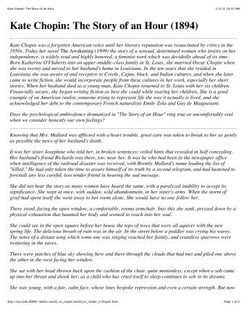the storm 2 essay Free essay: the setting of chopin’s “the storm” in “the storm” kate chopin makes the setting an essential and entwined part of her action and ideas the. the storm 2 essay Free essay: the setting of chopin’s “the storm” in “the storm” kate chopin makes the setting an essential and entwined part of her action and ideas the.