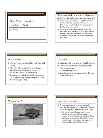 character analysis one flew over the One flew over the cuckoo's nest summary - one flew over the cuckoo's nest by ken kesey summary and analysis. character analysis one flew over the One flew over the cuckoo's nest summary - one flew over the cuckoo's nest by ken kesey summary and analysis.