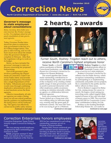 Programs Offered By The North Carolina Department Of Community Corrections