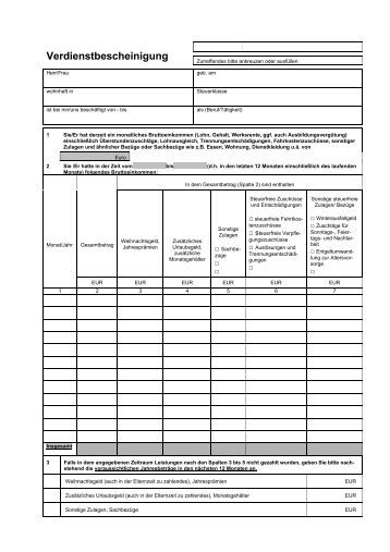 Verdienstbescheinigung Zum Antrag Auf Wohngeld Verdienstbescheinigung zum Antrag auf Wohngeld - Stadtroda