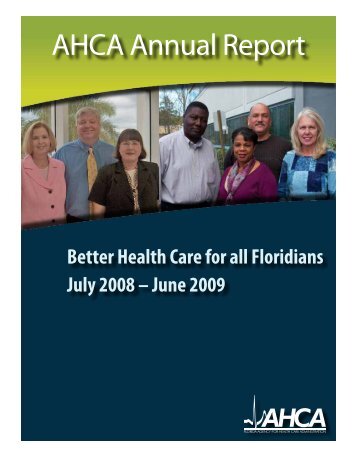 Check this out about Agency For Healthcare Administration Background