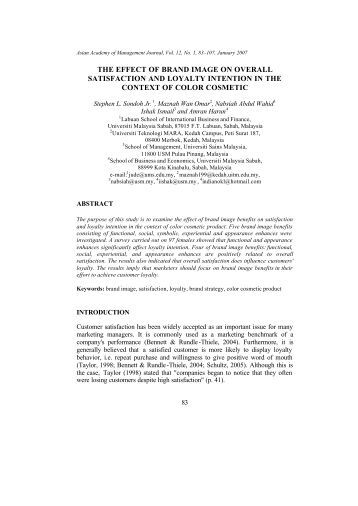 the influence of brand loyalty on The influence of on-line brand community characteristics on community commitment and brand loyalty. the influence of brand loyalty on The influence of on-line brand community characteristics on community commitment and brand loyalty.