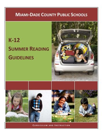 Miami Beach Senior High School Summer Reading Miami Beach Senior High School Summer Reading