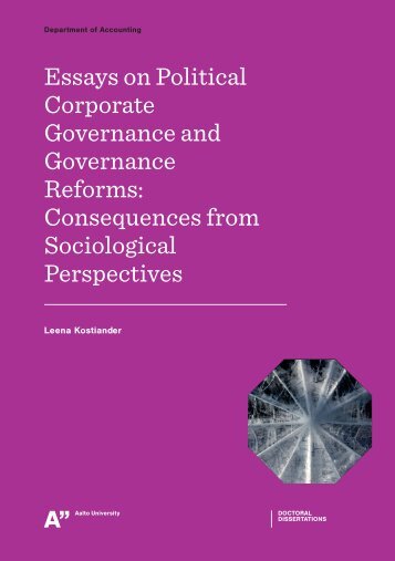 essays corporate governance essays corporate governance