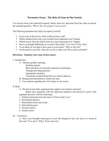 6 persuasive research paper topics