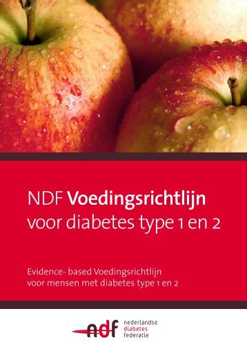 voedingsrichtlijn diabetes