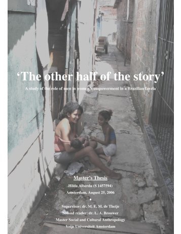 Cultural Anthropology Masters Thesis