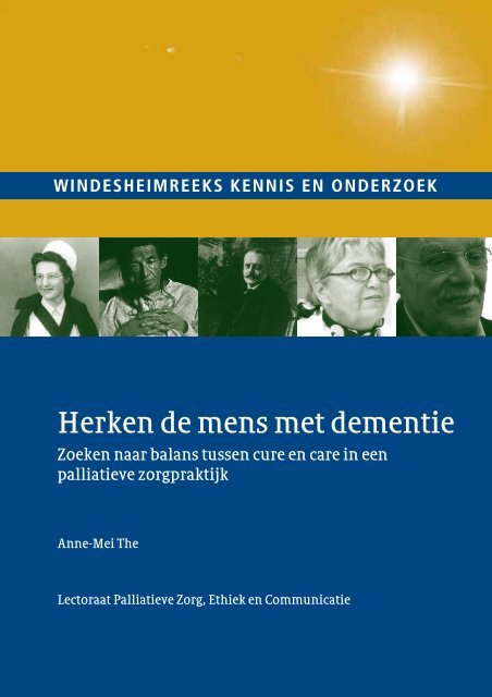 Herken De Mens Met Dementie Zoeken Naar Balans Windesheim