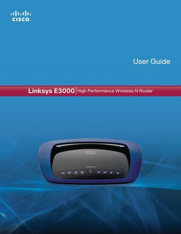 Linksys E3000 Cisco Connect Software