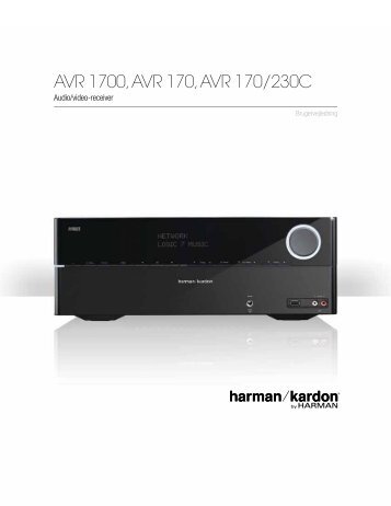harman kardon software update avr 1700 problems