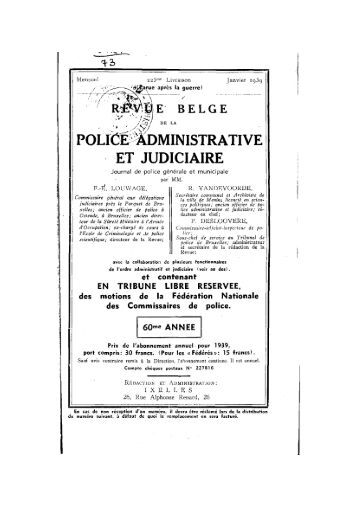 dissertation police judiciaire et police administrative