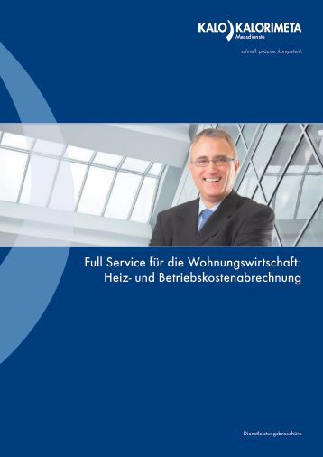 Heiz- u. Betriebskostenabrechnung