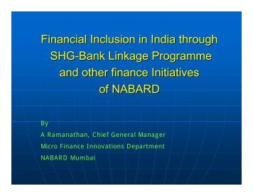 financial inclusion through india post financial inclusion through india post