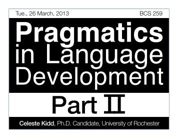 Essay Conversational Implicature