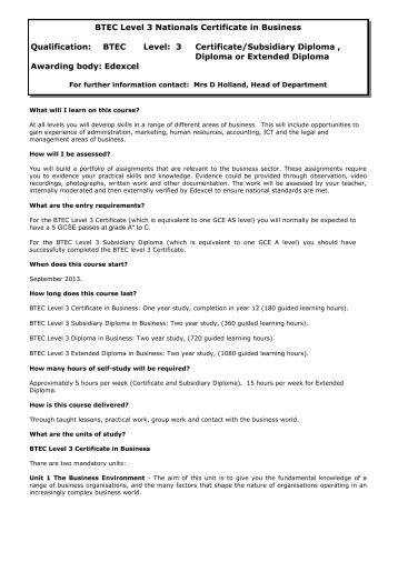 btec national diploma in business introduction Btec national subsidiary diploma/diploma/extended diploma in business unit 3 / introduction to marketing task 3 - checklist this task will address p3, p4, m2 and d2 of the unit p3 describe how a selected organisation uses marketing research to contribute to the development of its marketing plans p4 use marketing research for marketing planning . btec national diploma in business introduction Btec national subsidiary diploma/diploma/extended diploma in business unit 3 / introduction to marketing task 3 - checklist this task will address p3, p4, m2 and d2 of the unit p3 describe how a selected organisation uses marketing research to contribute to the development of its marketing plans p4 use marketing research for marketing planning .