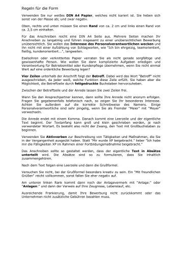 Lebenslauf Für Bewerbungen normgerechte bewerbung din 5008 daniela dirlenbach Lebenslauf Für Bewerbungen normgerechte bewerbung din 5008 daniela dirlenbach