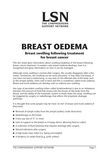 oedema