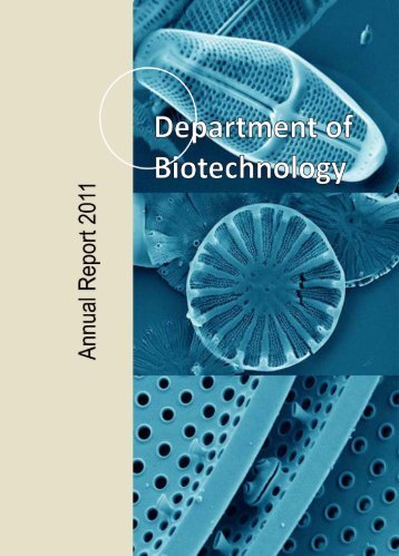 Master thesis biotechnology