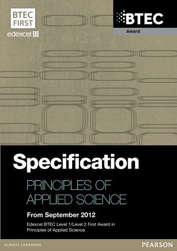 btec applied science level 3 book
