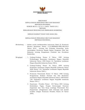 Versi PDF - Sistem Keamanan Pangan Terpadu - Badan POM