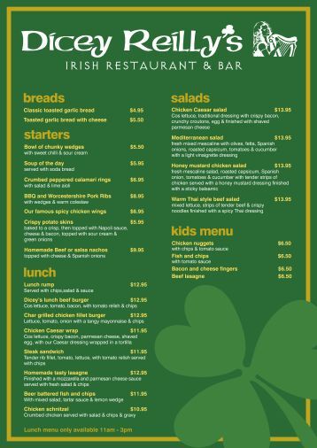Nelly S Cafe Menu Nelly S Cafe Menu