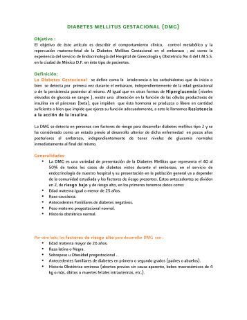 Prediabetes y diabetes gestacional - SciELO Prediabetes y diabetes gestacional - SciELO