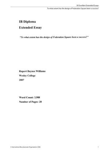 Sample Ethical Essays