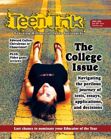 Photo Contest Teen Ink 101