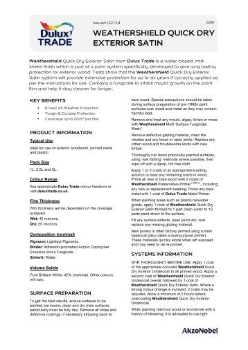 Dulux Trade Paint Solidifier Dulux Trade Paint Solidifier