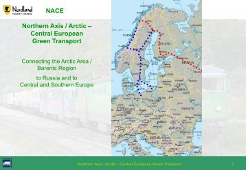 nace northern axis / arctic central european green transport
