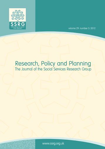 Social services research paper
