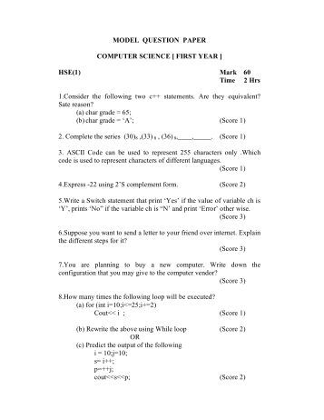 Papers on computer science