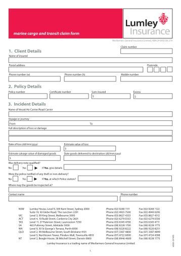 cargo claim form marine cargo claim form atlas insurance malta cargo claim form marine cargo claim form atlas insurance malta