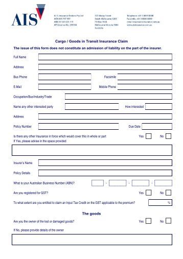 cargo claim form marine cargo claim form atlas insurance malta cargo claim form marine cargo claim form atlas insurance malta