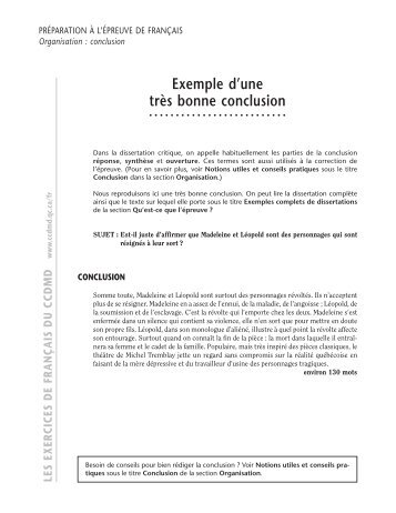 Introduction de dissertation sur la comedie