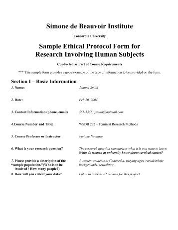 How to write a protocol for research