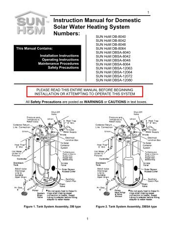 Rheem Power Vent Water Heater Installation Instructions