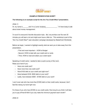 example presentation script Conclude the presentation by gathering up your things and walking to your seat example of title page preparing your speech script last modified by. example presentation script Conclude the presentation by gathering up your things and walking to your seat example of title page preparing your speech script last modified by.