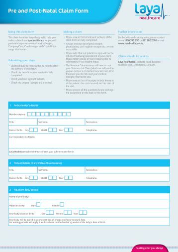 cancellation letter to vhi out patient claim form laya healthcare cancellation letter to vhi out patient claim form laya healthcare