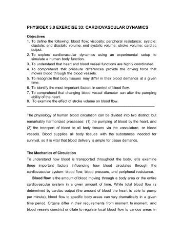 physioex 8 0 exercise 33b cardiovascular dynamics computer simulation Human anatomy & physiology laboratory manual physioex™ version 50 computer simulations exercise 33b cardiovascular dynamics. physioex 8 0 exercise 33b cardiovascular dynamics computer simulation Human anatomy & physiology laboratory manual physioex™ version 50 computer simulations exercise 33b cardiovascular dynamics.