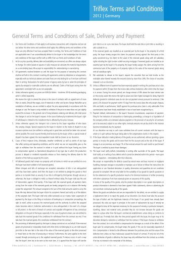 triflex terms and conditions
