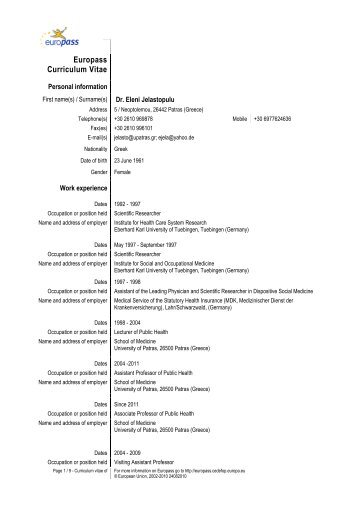 europass cv maker europass cv maker