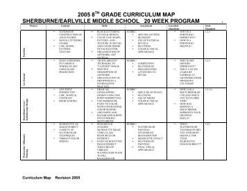2005 8th grade curriculum map sherburne earlville middle school 20