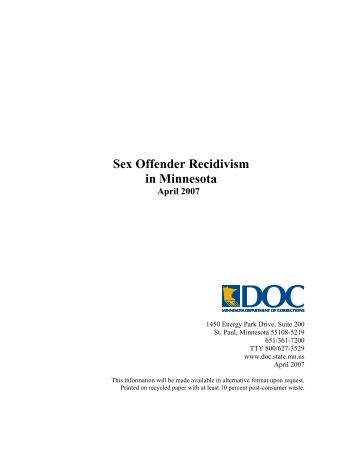 recidivism sex offenders research paper Or at least that is what the empirical evidence and research on this the behavior of sex offenders do sex offender registries reduce recidivism. recidivism sex offenders research paper Or at least that is what the empirical evidence and research on this the behavior of sex offenders do sex offender registries reduce recidivism.