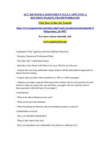 unethical practices of arthur anderson Acc 260 week 2 checkpoint unethical practices of arthur andersen checkpoint: unethical practices of arthur andersen • resource: business & professional ethics • read the arthur andersen’s troubles ethics case on pp 107-113 (ch 2) of the text. unethical practices of arthur anderson Acc 260 week 2 checkpoint unethical practices of arthur andersen checkpoint: unethical practices of arthur andersen • resource: business & professional ethics • read the arthur andersen’s troubles ethics case on pp 107-113 (ch 2) of the text.