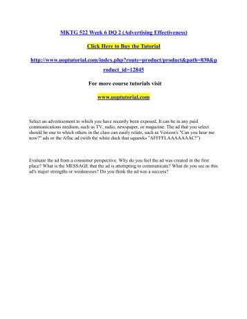 False advertising essay