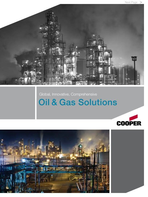 oil & gas solutions - cooper industries