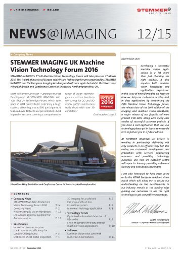 Newsletter | UK and IE | 2015-12