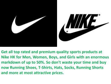 Up To 40% Discount On 1000's Of Products In The Nike Sale With Free Delivery & Returns Nike takes the analogy to a level far more relatable: the ‘terrible foe’ is the voice in your head that tells you, “You can’t”. To that, the organization says: “Just do it.” Prime example of Nike’s emotional branding. Each Nike ad is designed to inspire—to tell us that we can do anything, if we just try.
